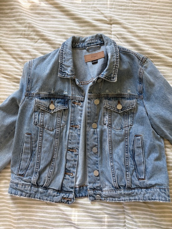 Blank NYC Jackets & Blazers - BLANK NYC Light Blue Denim Jacket